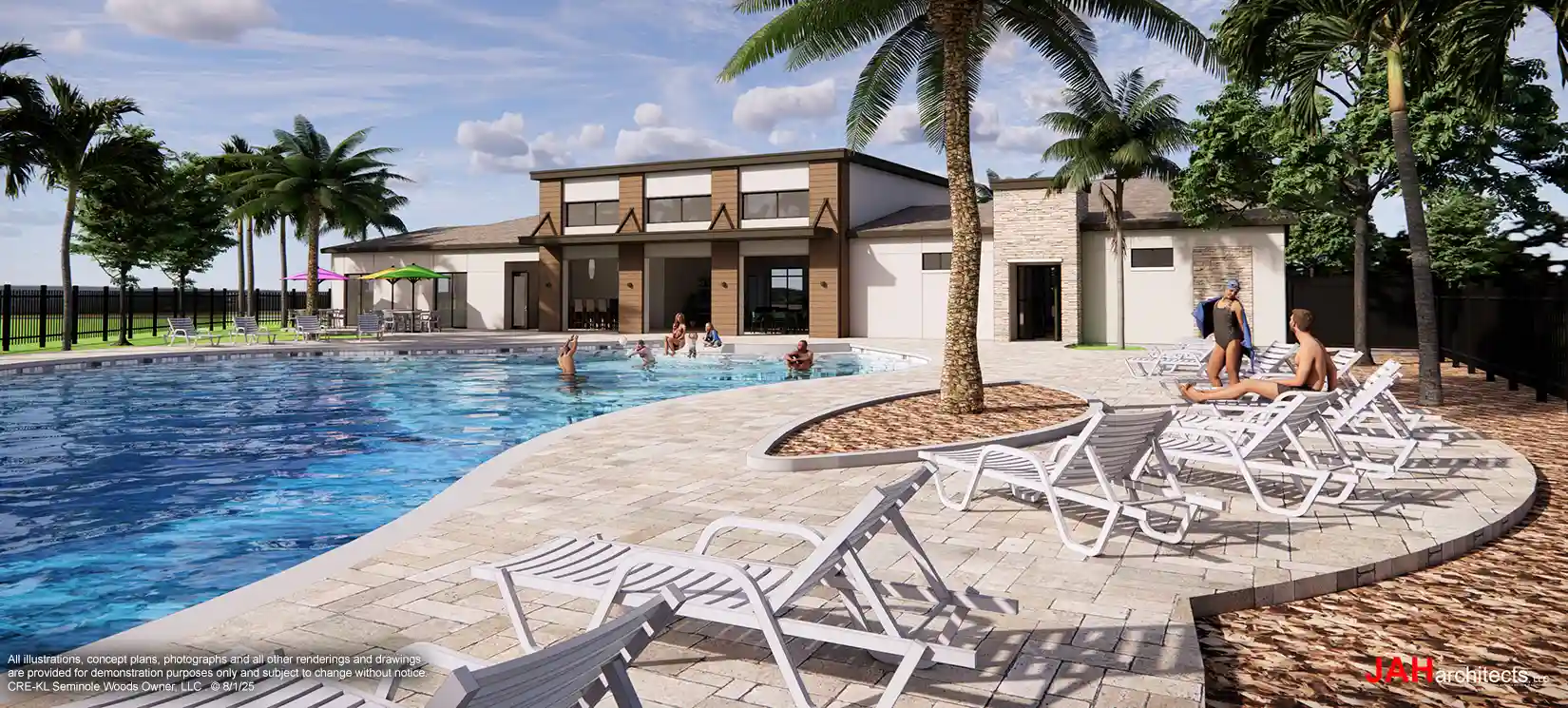 Seminole Palms Recreational Amenity Center Site Plan 
